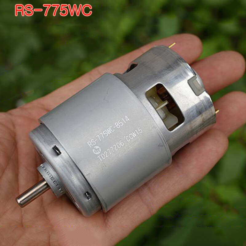 Động Cơ Mabuchi 735 755 775 DC Chính Hãng 12V 14.4V 18V 24V Công Cụ Làm Vườn Mô-men Xoắn Cao Công Suất Tốc Độ Cao Động Cơ Máy Khoan Điện