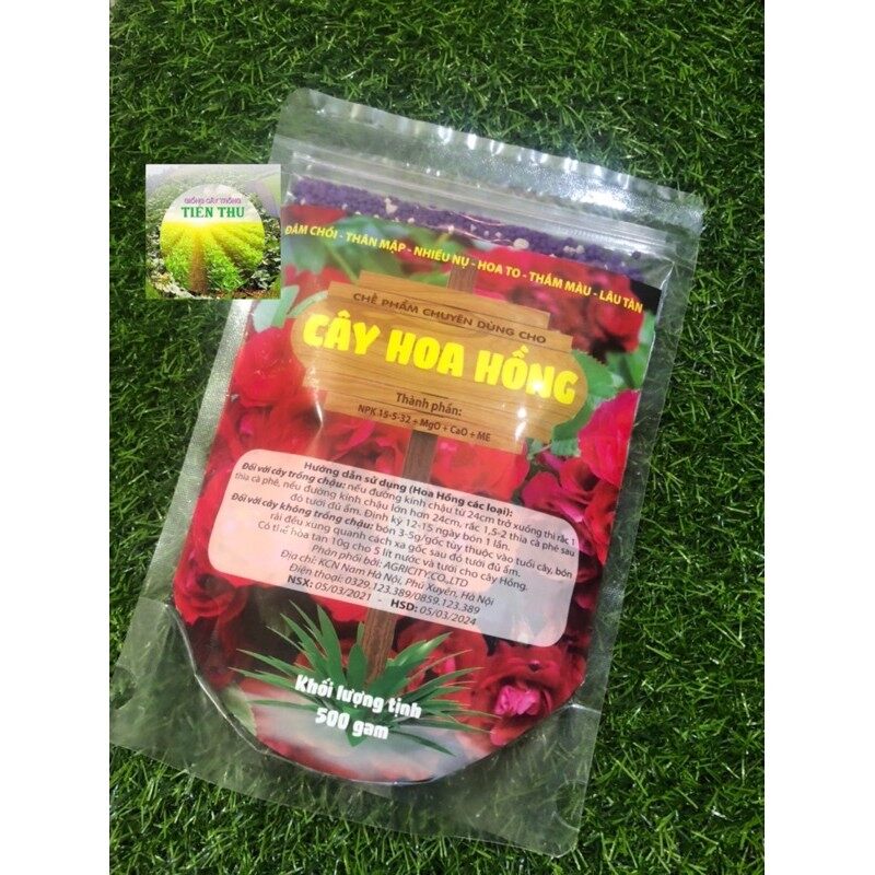 Phân bón chuyên dùng cho cây hoa hồng
