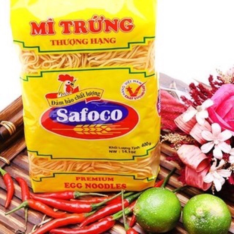 Combo 2 Túi Mì Trứng Thượng Hạn Safoco