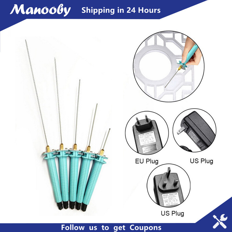 Manooby dao cắt xốp chạy điện dao xốp polystyrene bút cắt xốp dây nóng dụng cụ cắt xốp cầm tay cắt xốp 5/10/15/20/25cm