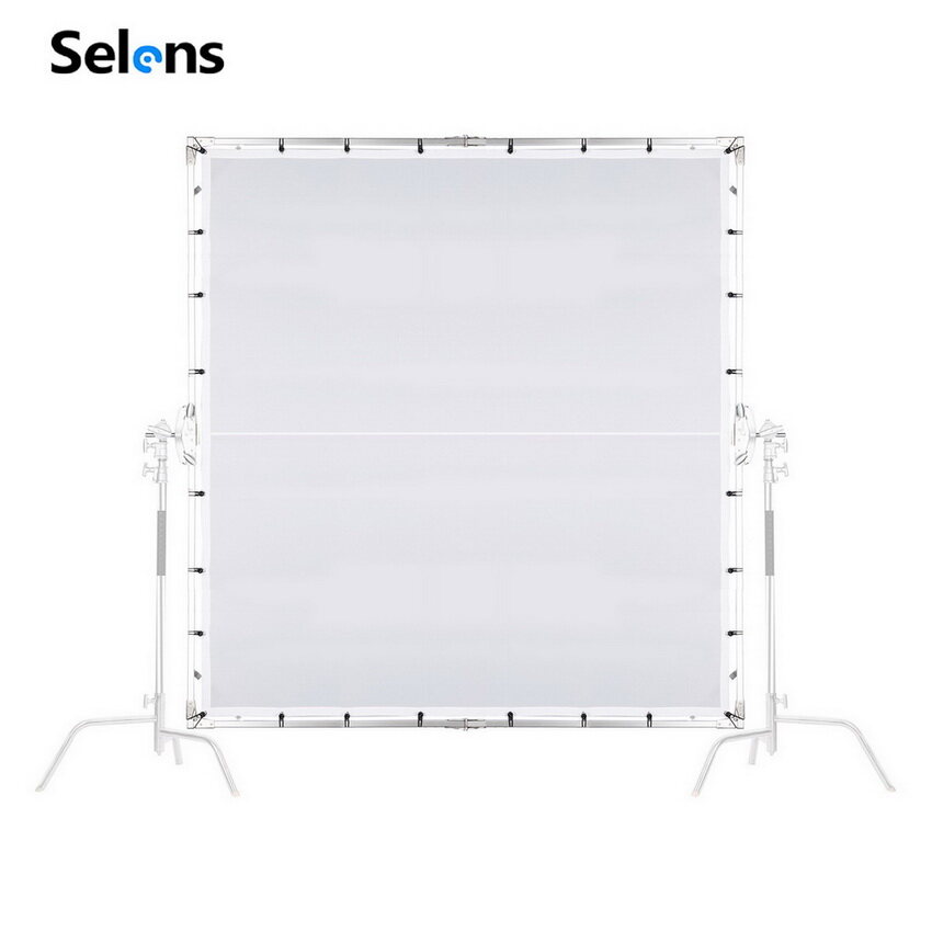 Selens 2.4M Photography Soft Light Screen Photography Flag Board Soft Light Canopy Ring Cosmetic Product Video Camera Photography Kit ราคา 9,526 บาท*ส่งฟรี