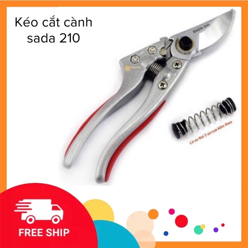 Kéo cắt cành nhật 210 sada sanda nhật japan bctm kéo cắt cành siêu xịn