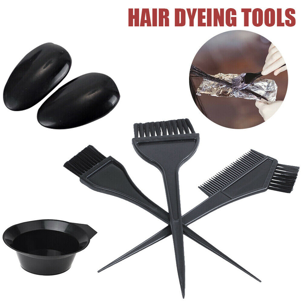 Mavn 6Pcs Hair Dye Tint Brush and Bowl Set Hair Coloring Bowl Comb