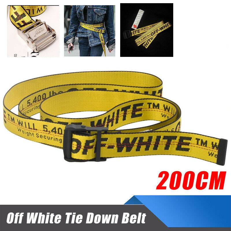 off white belt 200 cm