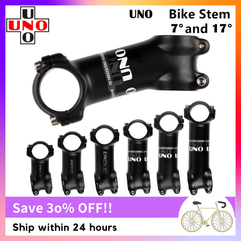 Uno pô tăng xe đạp đua xe đạp leo núi 7 17 độ pô tăng 28.6 31.8mm 60/70/80/90/100/110/120/130mm xe đạp king kalloy