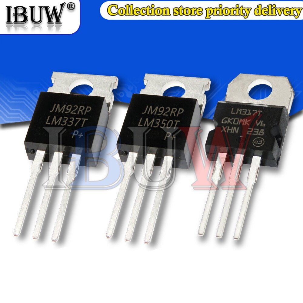 10 chiếc lm317t lm337t lm338t lm350t lm317 lm337 lm338 lm350 to220 đến-220