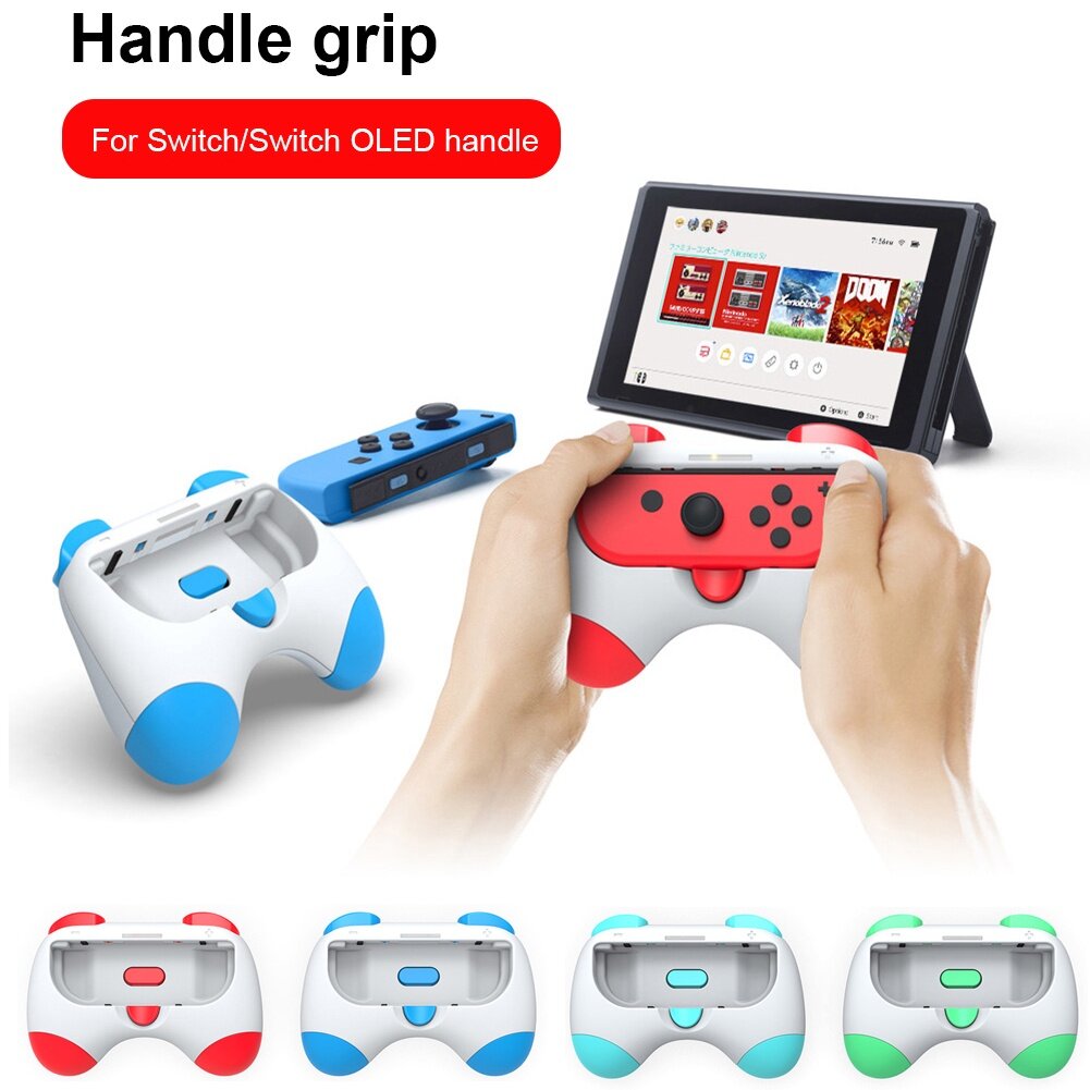 2 Cái Giá Đỡ Joycon Trái + Phải Bao Tay Cầm Chơi Game Cho Nintendo Switch Oled NS JoyCon Tay Cầm Điề