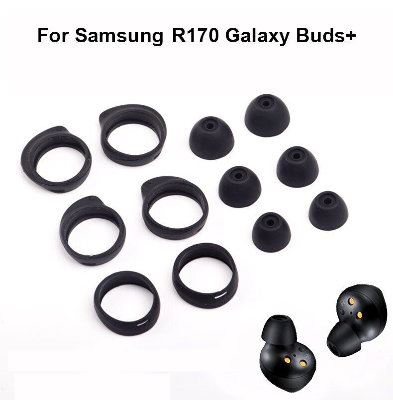 Earphone Silicone Case For Samsung R170 R175 Galaxy Buds+ Ear Pads Cushion