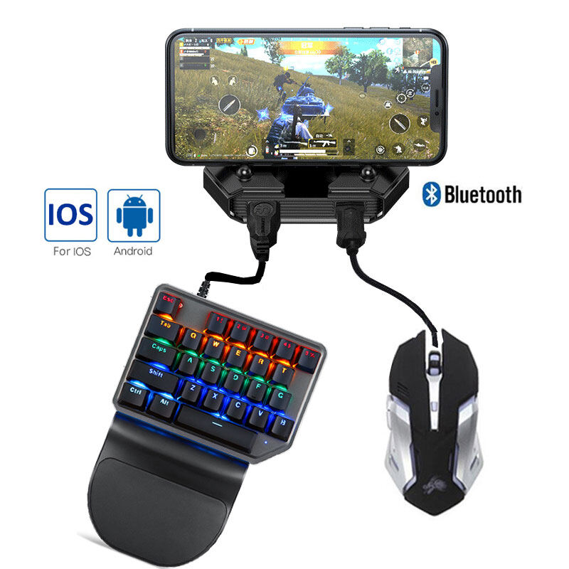 Điều khiển di động điều khiển, bộ chuyển đổi chuột bàn phím chơi game cho ios và android