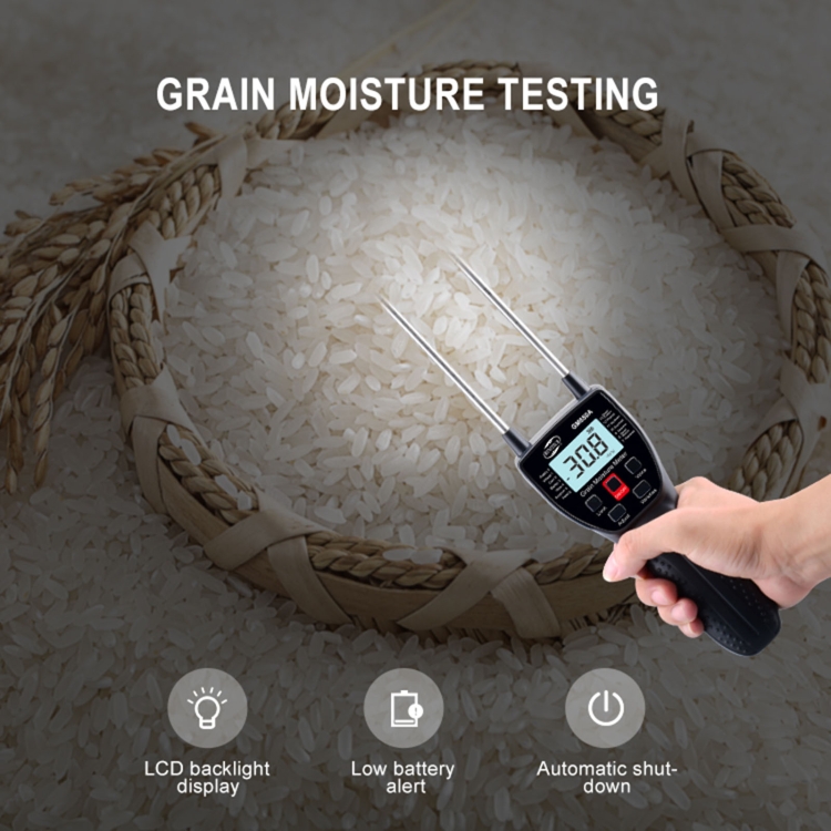 BENETECH GM650 Grain Moisture Meter, Battery Not Included - 6
