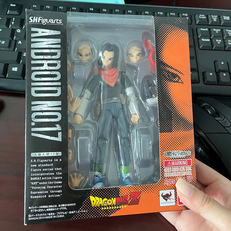 SHFiguarts With Android 18 Android 17 Anime Figure Android No. 21 Female Buu Anime Figure Action Figure Toys Gift