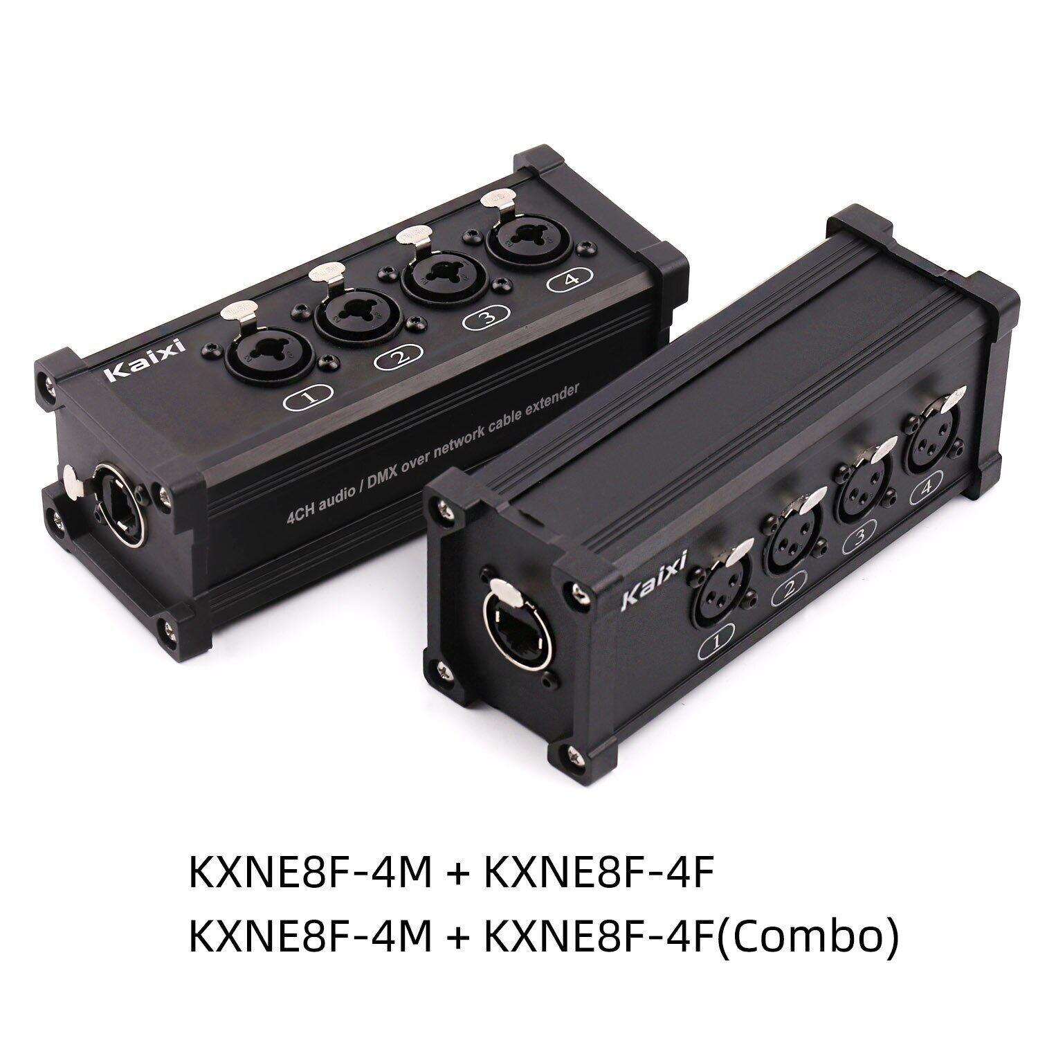 Cáp xlr đa mạng 4 kênh 3 chân cho phòng thu âm và chiếu sáng âm thanh sân khấu nam và nữ sang rj45 ethercon ne8f-4m