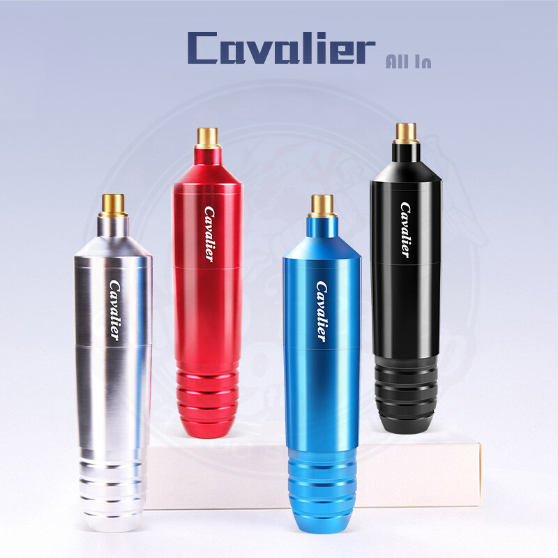 Cavalier, Máy Xăm Storke 3.5Mm Máy Quay Hộp Mực RCA Dành Cho Aritist, Tất Cả Trong