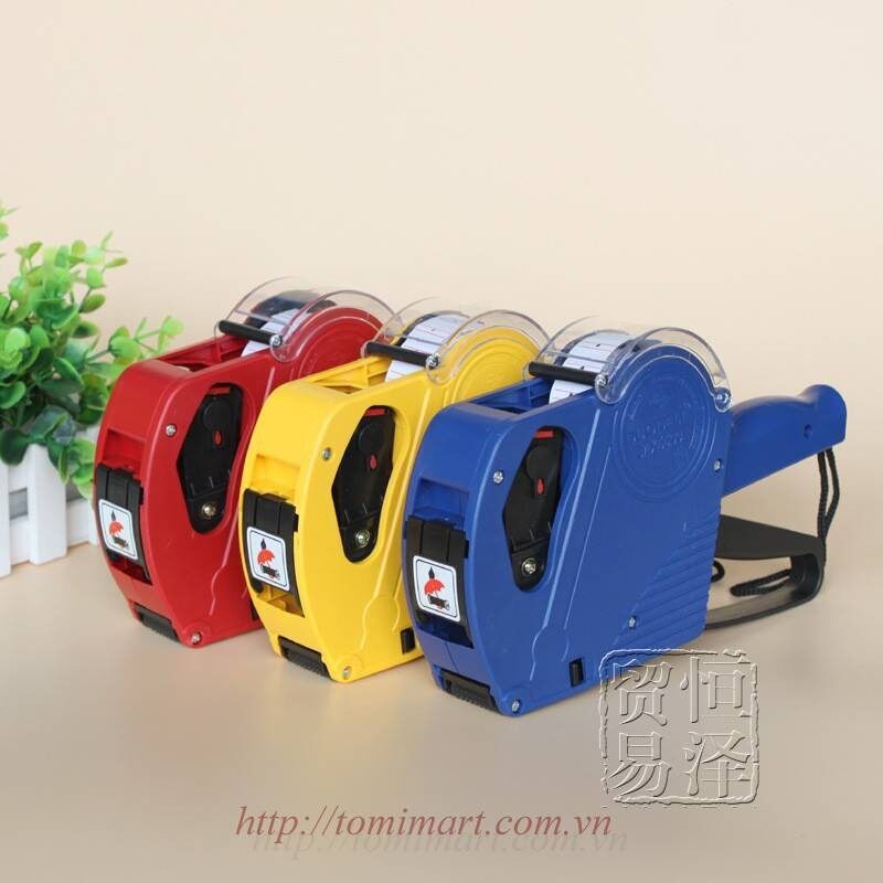 Combo máy bám giá + 5 ống mực + 10 cuộn tem