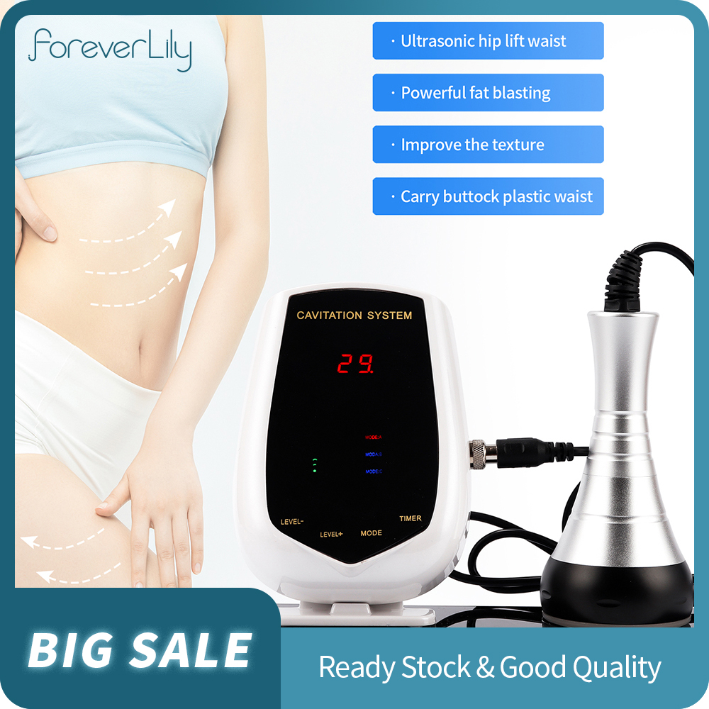 foreverlily 40KHz Cavitation Giảm Cân Cơ Thể Thiết Bị Làm Đẹp Cơ Thể Massage Chân Làm Thon Gọn Toàn Thân Cụ Săn Chắc Da Siêu Âm Chất Béo Giảm