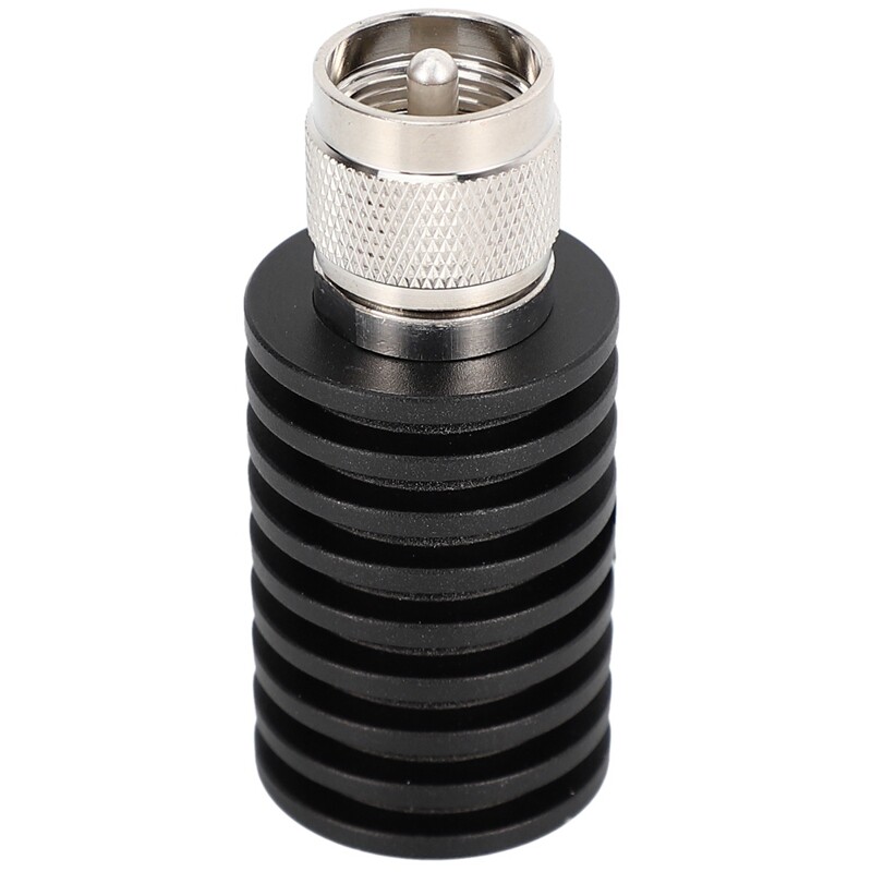1 pcs rf coaxial 25w u style uhf pl259 m male connector 50 ohm dc-1ghz dummy load plug