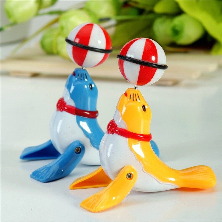 Hải cẩu chơi bóng chạy cót - đồ chơi chạy cót siêu dễ thương - smarthome toys