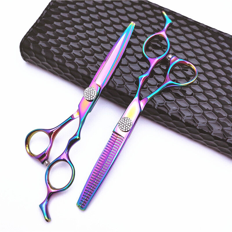 440C Color 6.0 Inch Barber Scissor Flat Cutting Set ราคา 1,426 บาท*ส่งฟรี