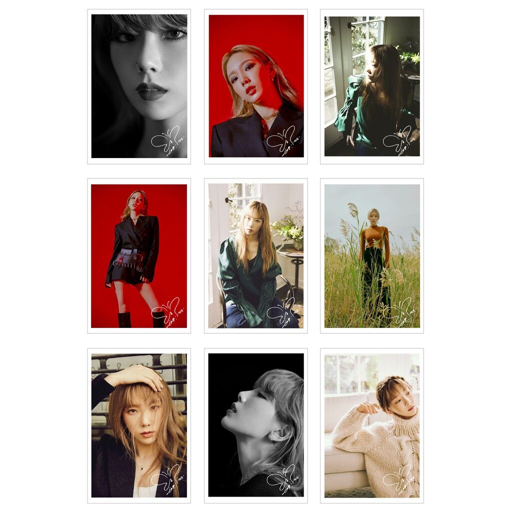 Lomo Card Ảnh TAEYEON - PURPOSE ( 36 ảnh có chữ ký)
