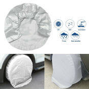 Weatherproof Tire Covers - 32" - Sun Protectors - RV/Truck/Car