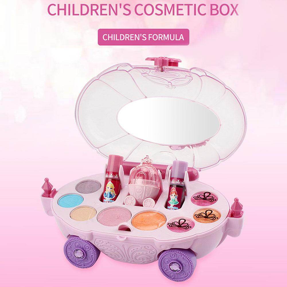 Son Môi Mô Phỏng Đào Tạo Làm Tóc Mini Cho Bé Gái Xe Hơi Bộ Đồ Chơi Trang Điểm Quà Tặng Công Chúa An Toàn Cho Trẻ Em