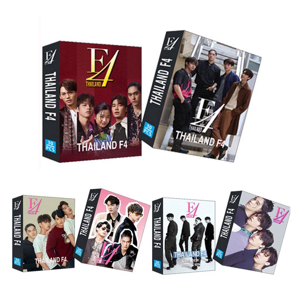 MMLUCK Bộ Sưu Tập Quà Tặng Sinh Nhật Cho Trẻ Em Thẻ Thông Điệp Dew Nani Bright Win Thẻ Bưu Thiếp Mini Thiệp Chúc Mừng Thẻ Ngôi Sao Thái Lan Thẻ Lomo F4 Thái Lan