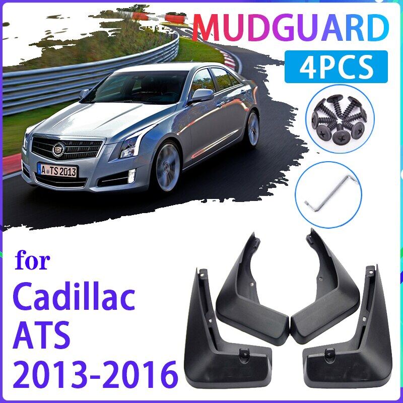 4 cái Chắn Bùn Xe ô tô cho Cadillac ATS 2013 2014 2015 2016 Chắn Bùn tấm chắn bắn bùn Chắn Bùn phụ kiện ô tô