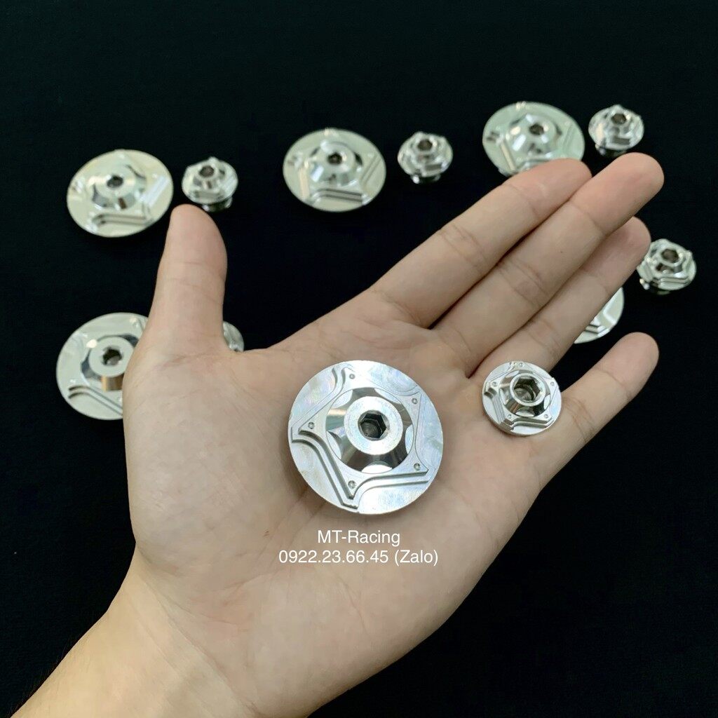 Ốc mâm lửa salaya inox304 cho xe honda winner wave dream