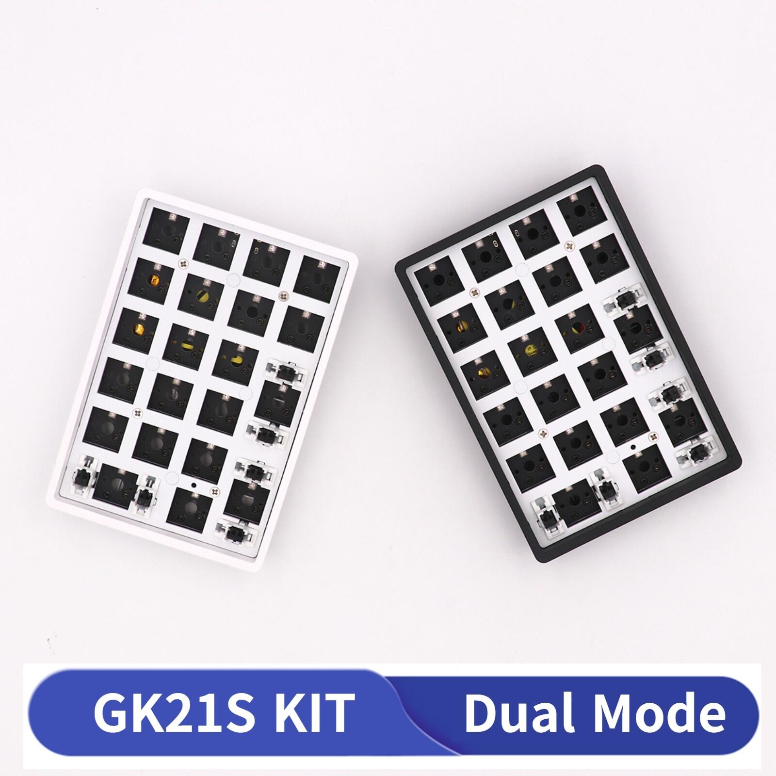 SKYLOONG Bộ Chìa Khóa GK21S RGB 21 Vỏ Nhựa PCB Chế Độ Kép Bluetooth Không Dây Trao Đổi Nhiệt Bộ Bàn Phím Cơ Số Tự Làm