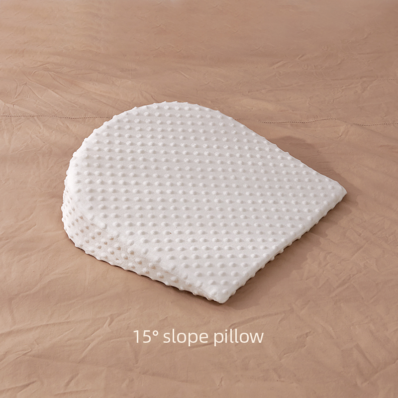SUNVENO Anti Spitting Milk Pillow for Baby Nursing Pillow for New Born Baby Slope Pillow 0 - 25° Feeding Mattresses Pillow for Baby 0 to 18 months