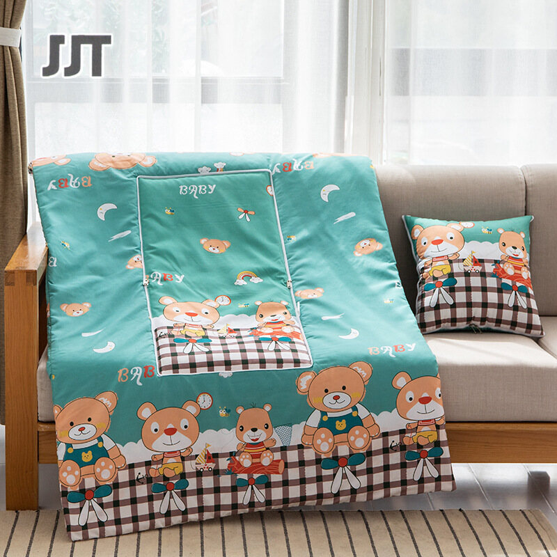 JJT chăn đa năng tập giấy chăn gối Mền em bé mẫu mỏng chăn mền em bé cotton nhật Chăn mềm mại, thoải mái, chăn em bé
