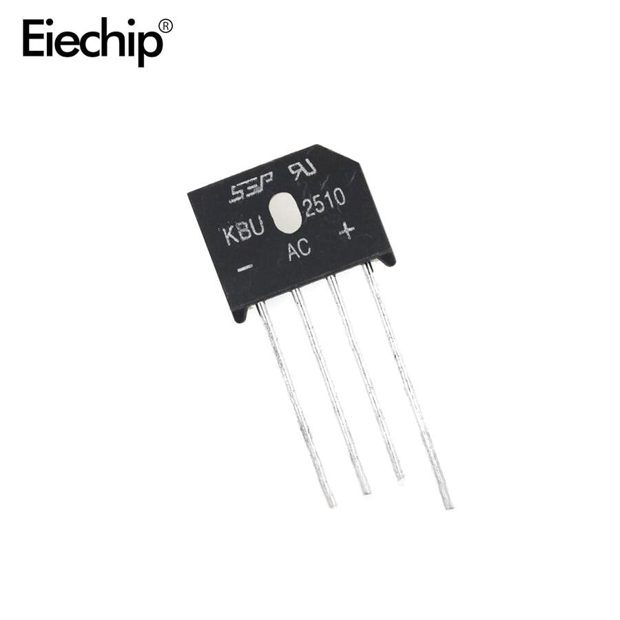 5 bộ chỉnh lưu cầu diode 25a 1000v kbu2510