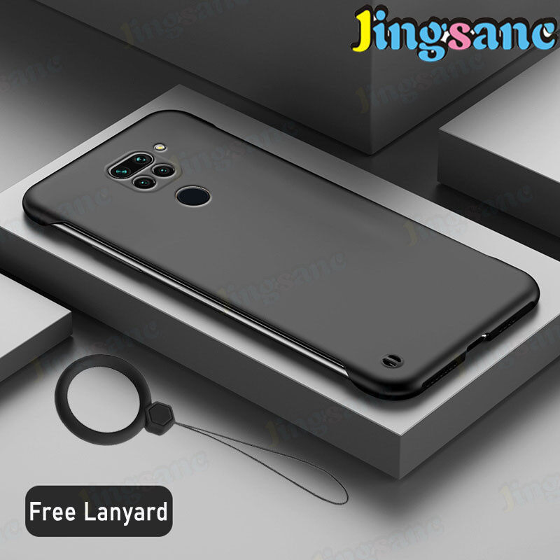 Jingsanc ốp điện thoại cho xiaomi redmi note 9/note 9s/note 9 pro/9 pro max ốp nhựa mờ không viền siêu mỏng ốp lưng bảo vệ chống sốc