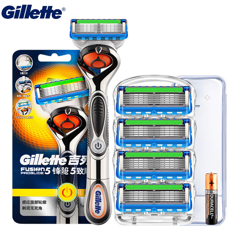 gillette electric razor replacement heads