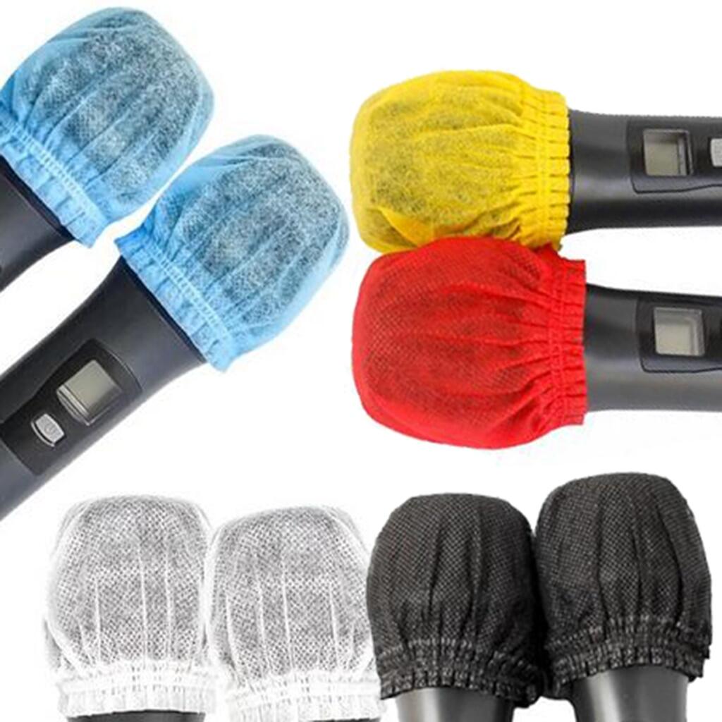 Vỏ bọc vệ sinh micro 200 đếm cái/bộ vỏ bọc micro dùng một lần loại bỏ mùi