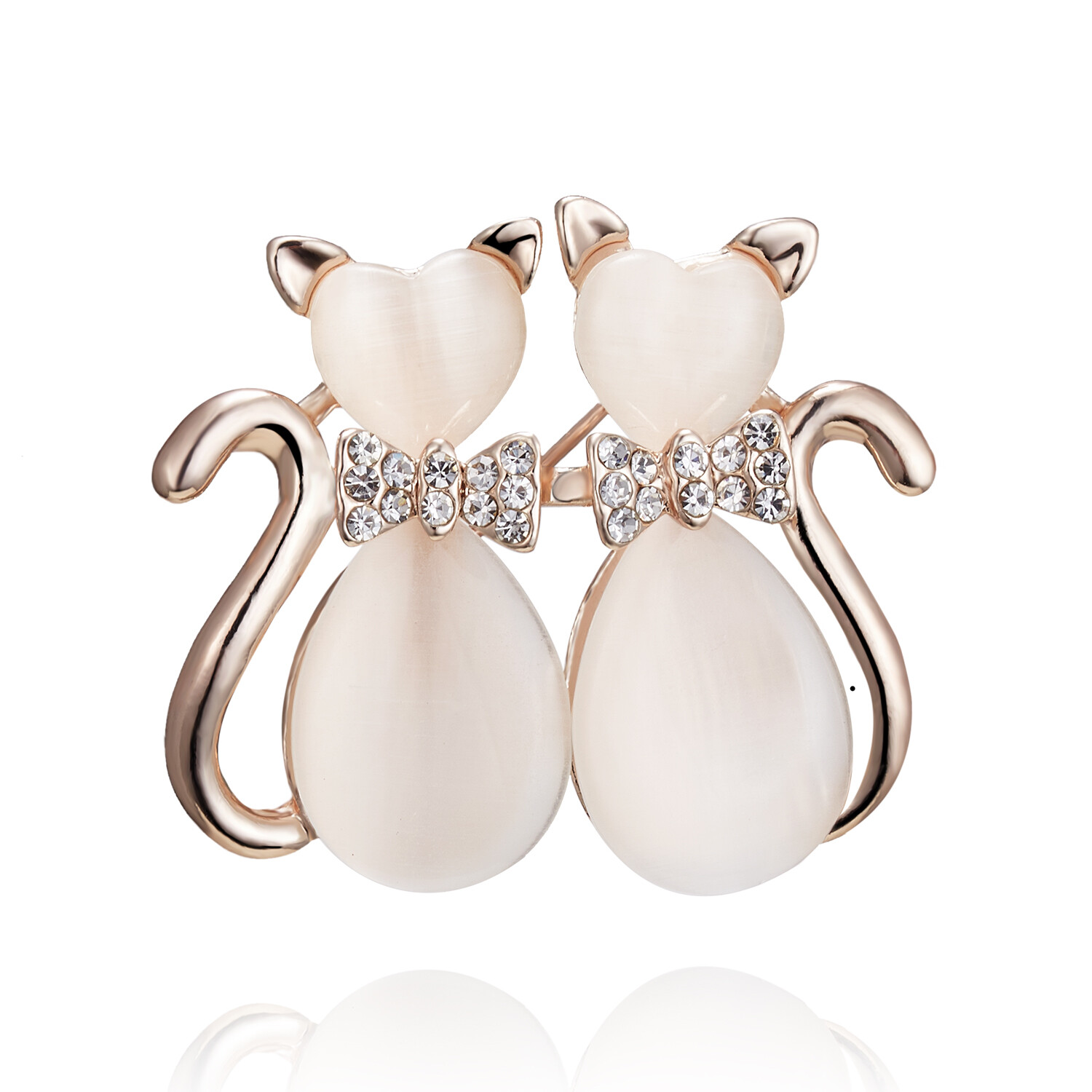 Rinhoo Sexy Pha Lê Rhinestone Cát Đá Opal Ghim Cài Hình Động Vật Cho Phụ Nữ Cài Áo Bộ Com Lê Quần Áo Khóa Pin Nữ Trang Sức Quà Tặng