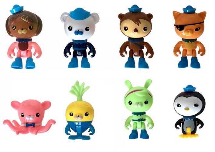8 Chiếc Nhân Vật Phim Hành Động Octonauts Có Đồ Trang Trí Gắn Trên Bánh Cho Trẻ Em Mô Hình Nhỏ Hình Đồ Chơi Bé Trai Trang Trí Bánh Sinh Nhật Giáng Sinh Món Quà Năm Mới Cho Trẻ Em