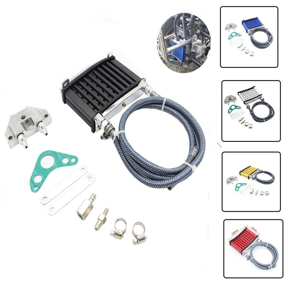 AVAILS Bền Bộ làm mát dầu xe máy Hợp kim nhôm Xe đạp địa hình Bộ Tản Nhiệt dầu động cơ Phổ thông ATV Bộ tản nhiệt làm mát Xe máy