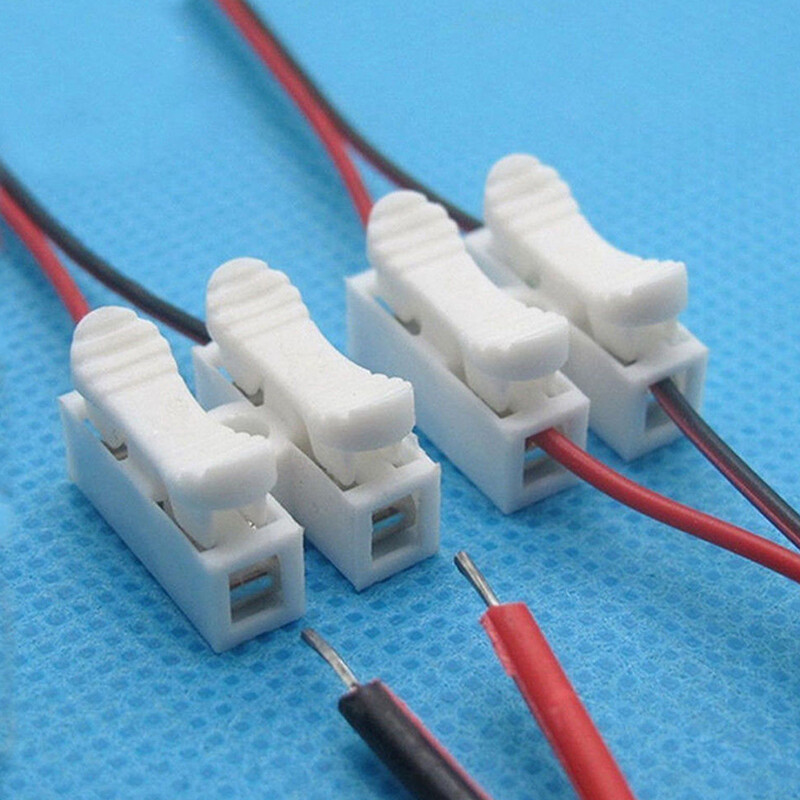 Bo 30 pcs Đầu nối cáp điện nhanh chóng khóa mối nối thiết bị đầu cuối dây tự khóa