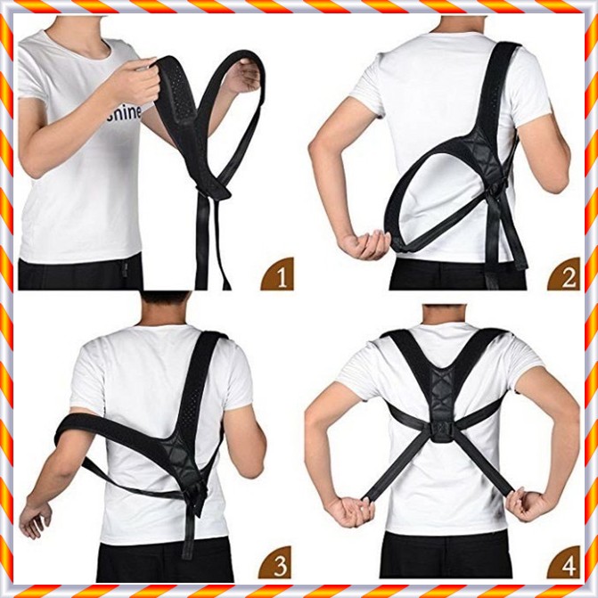 Đai chỉnh gù lưng cải thiện cột sống, đai chống gù lưng cao cấp kingdom sport