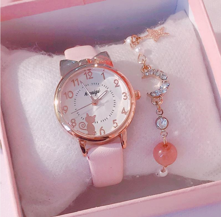 Đồng Hồ Trẻ Em FQL561, Học Sinh Tiểu Học Không Thấm Nước Cho Nữ Lớp Ba Đồng Hồ Điện Tử Bé Gái Mẫu Giáo Phát Sáng 10 Tuổi, Dễ Thương