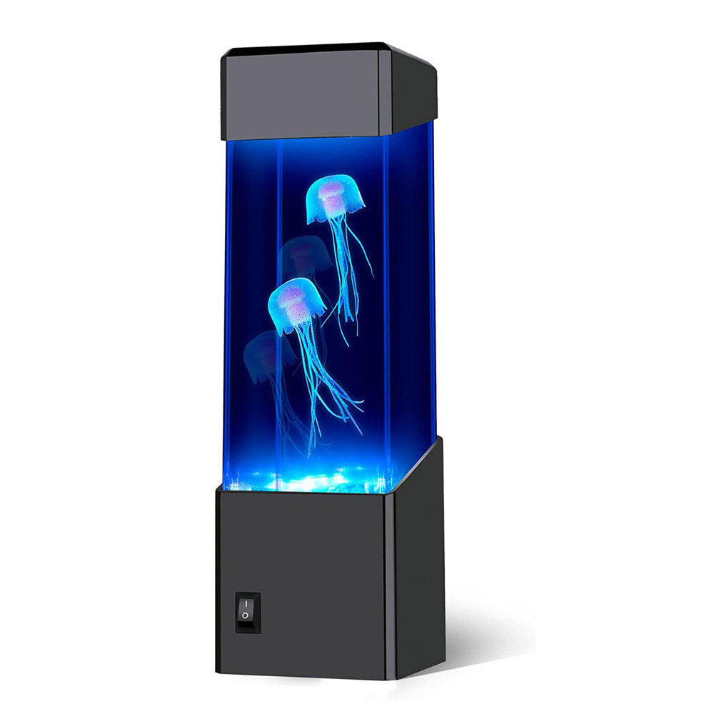 Đèn led hình sứa giả tưởng đầy màu sắc đèn ngủ đèn led bể cá thay đổi màu sắc đèn ngủ quà tặng