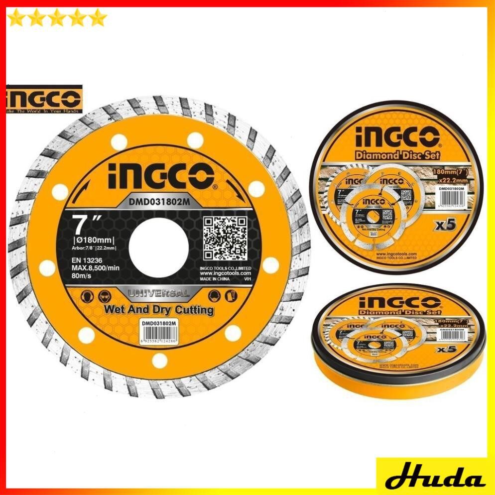 Đĩa cắt gạch đa năng 180 x22.2mm ingco dmd031802m jkl