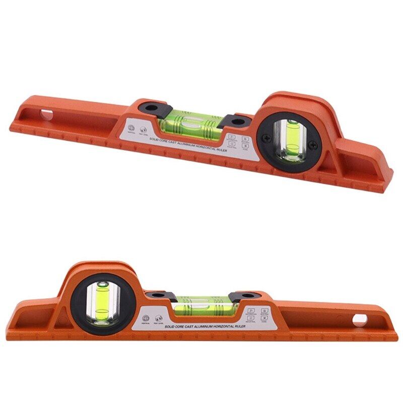 High Precision Level Magnetic Levelling Instrument Ruler Bubble Horizontal Vertical Balance Rustproof Measuring Tool