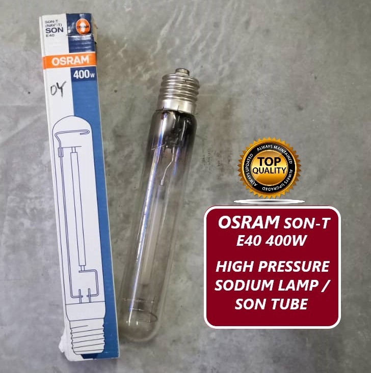 Ampoule Sodium Haute Pression Osram NAV-T 1000W E40 - Pour Éclairage Public, Rues, Industriels, 20000h Durée De Vie