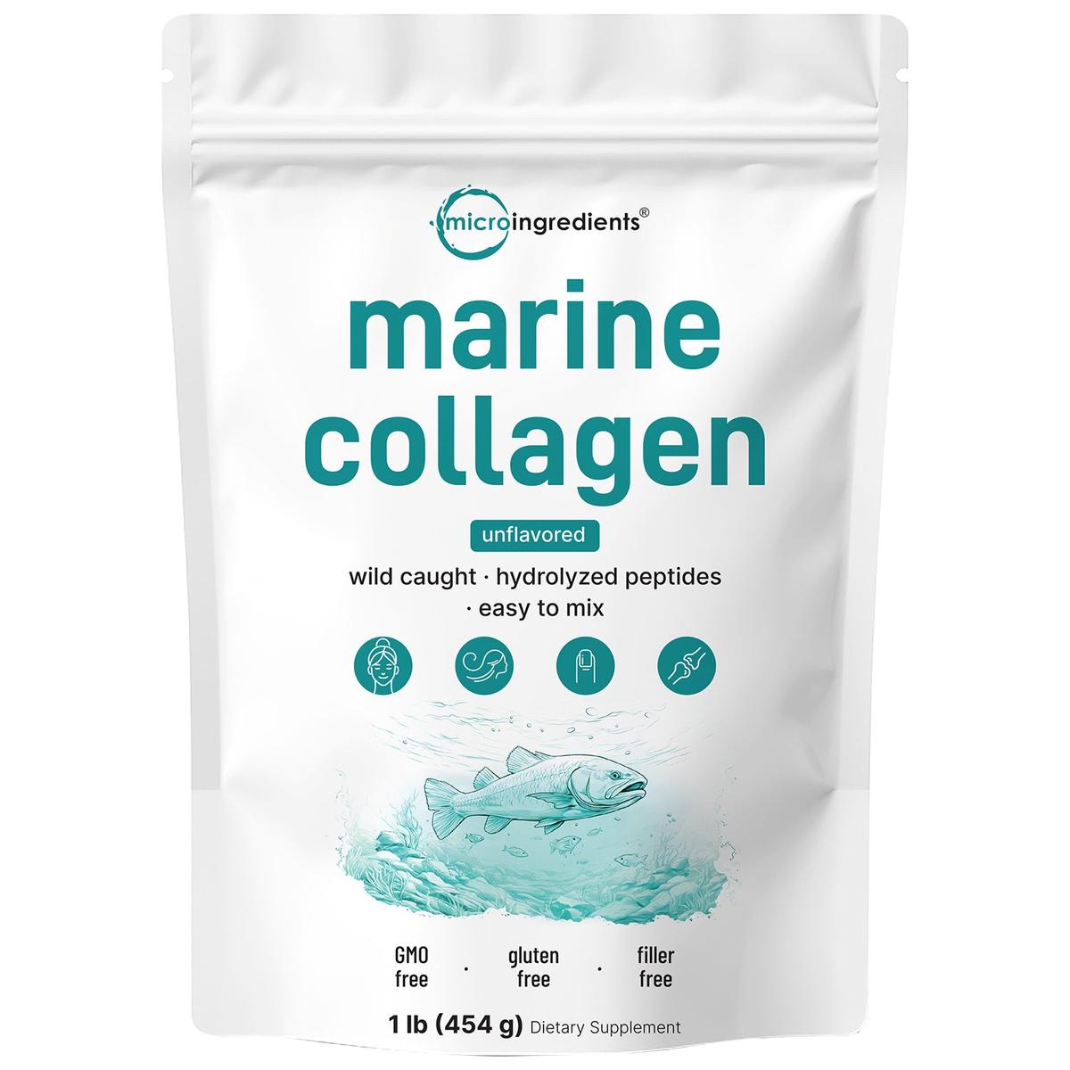 Thành phần vi mô collagen từ biển bột protein, 37 phần mỗi gói