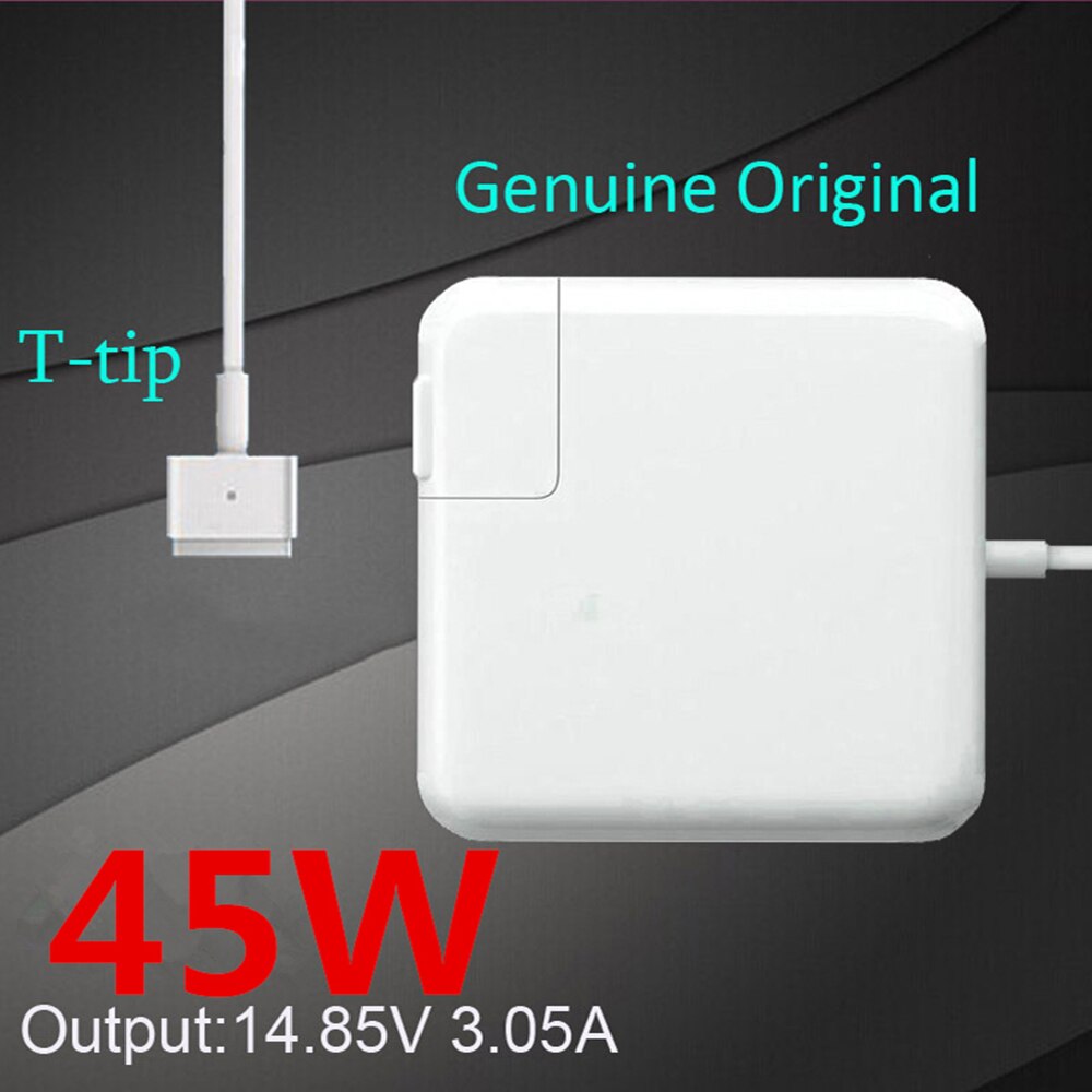 Mới ban đầu từ 45w bộ chuyển đổi nguồn điện máy tính xách tay cargador sạc laptop cho magsafe 2 macbook air 11''13 ''a1436 a1465 a1466
