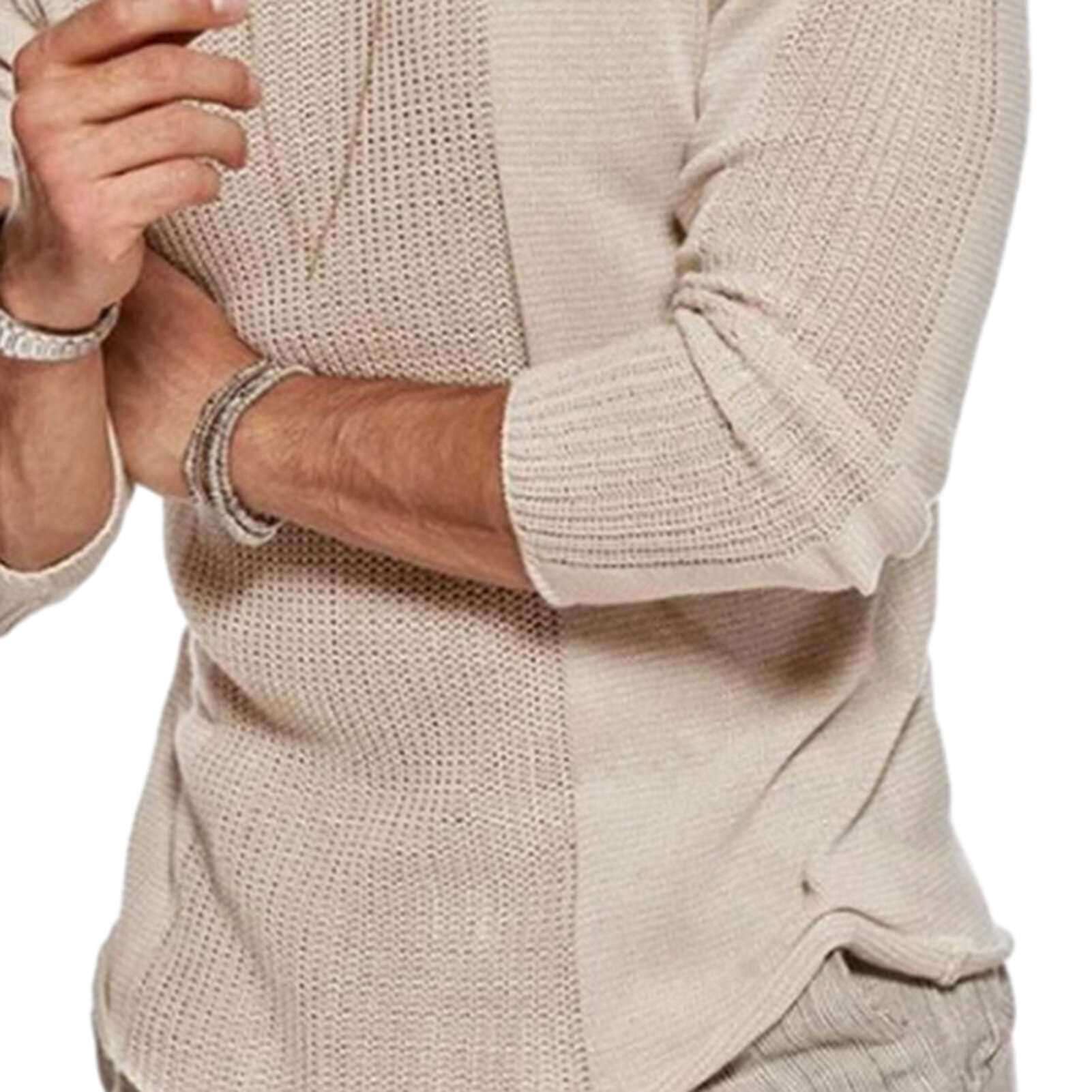 Men's Sweater Round Neck Knitted Pullover For Autumn And Winter_voghion.com