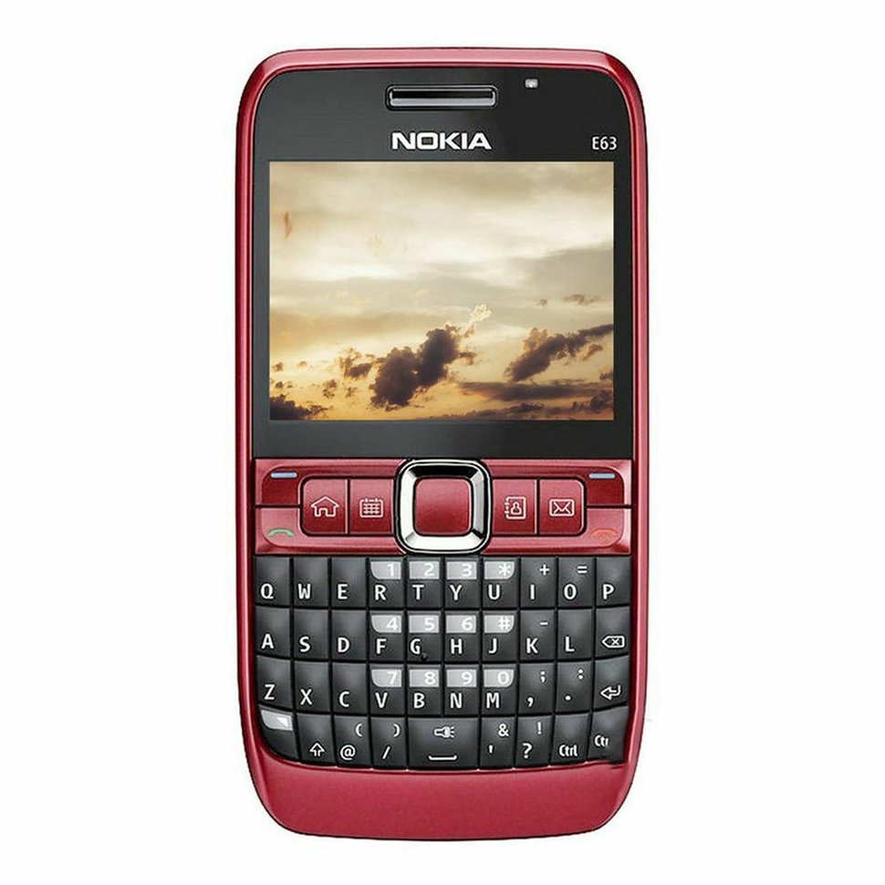 For Nokia E63 Mobile Phone , Full Keyboard For Elderly Mobile Phone , Supports English Button Mobile Phone ราคา 468 บาท*ส่งฟรี