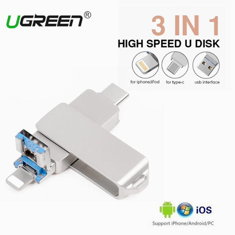 Ổ đĩa flash ios 512gb 1tb cho iphone ipad photostick 3 trong 1 type-c ổ đĩa bút pendrive